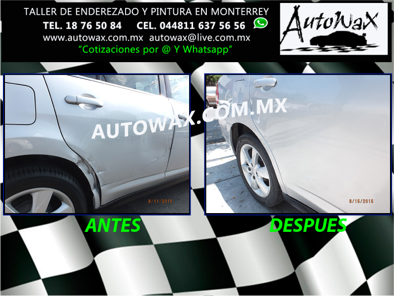 AUTOWAX HOJALATERIA Y PINTURA EN MONTERREY