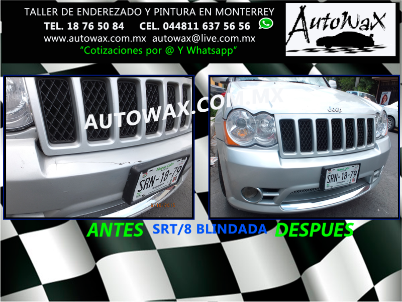 AUTOWAX HOJALATERIA Y PINTURA EN MONTERREY