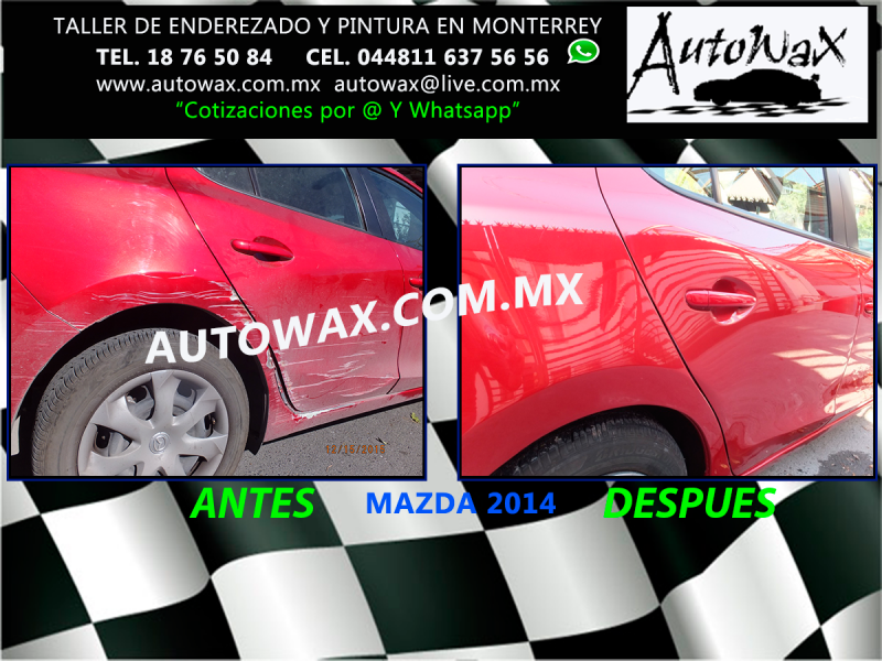 AUTOWAX HOJALATERIA Y PINTURA EN MONTERREY