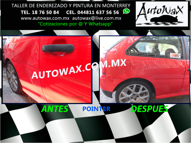 AUTOWAX HOJALATERIA Y PINTURA EN MONTERREY