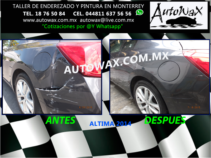 HOJALATERIA Y PINTURA EN MONTERREY